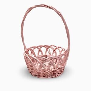 Cute Light Pink Easter Basket